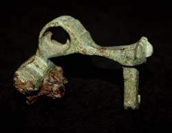 Brooch, Tubular-headed, ca. 2nd Cent. AD, Rare